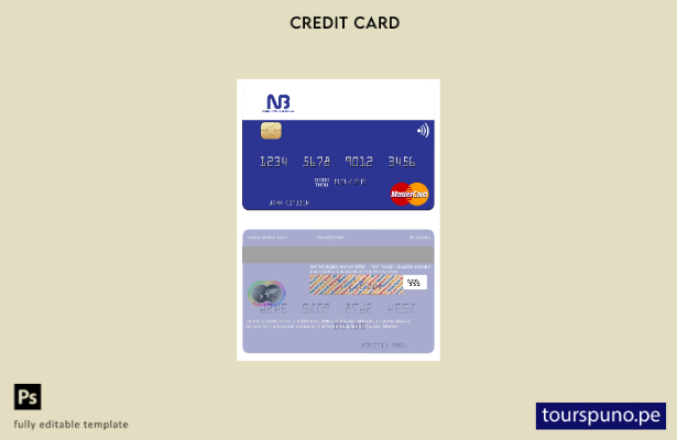 lista para imprimir plantilla de mastercard del Banco Nacional de Malawi